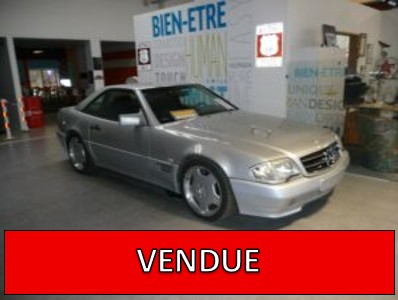  MERCEDES 500 SL Cabriolet (VENDUE)